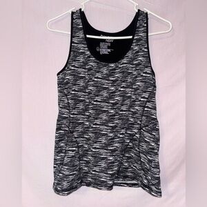 Danskin Now Women's Monochrome Patterned Tank Top